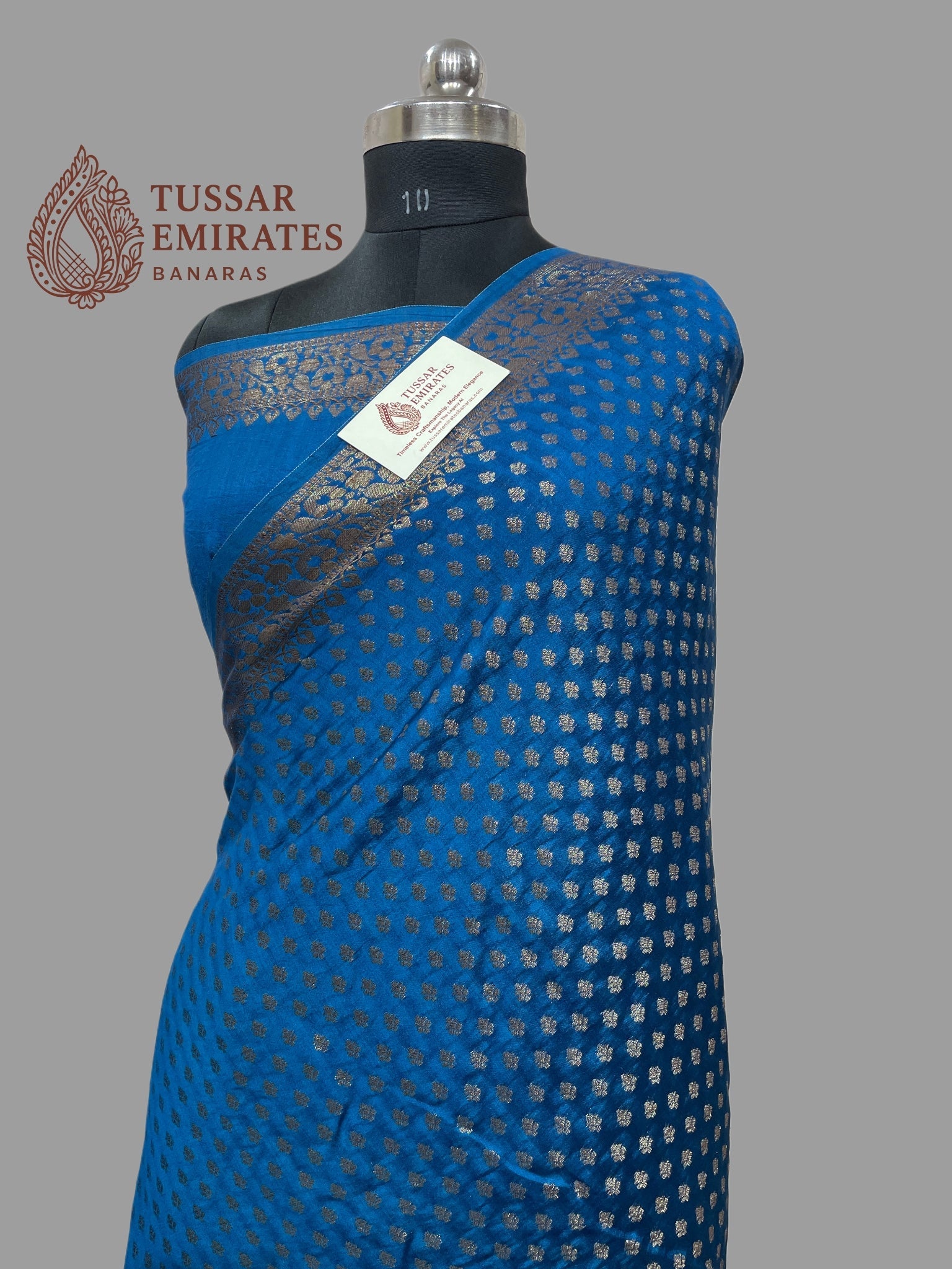 Pure Chiniya Silk Banarasi Saree - Tussar Emirates