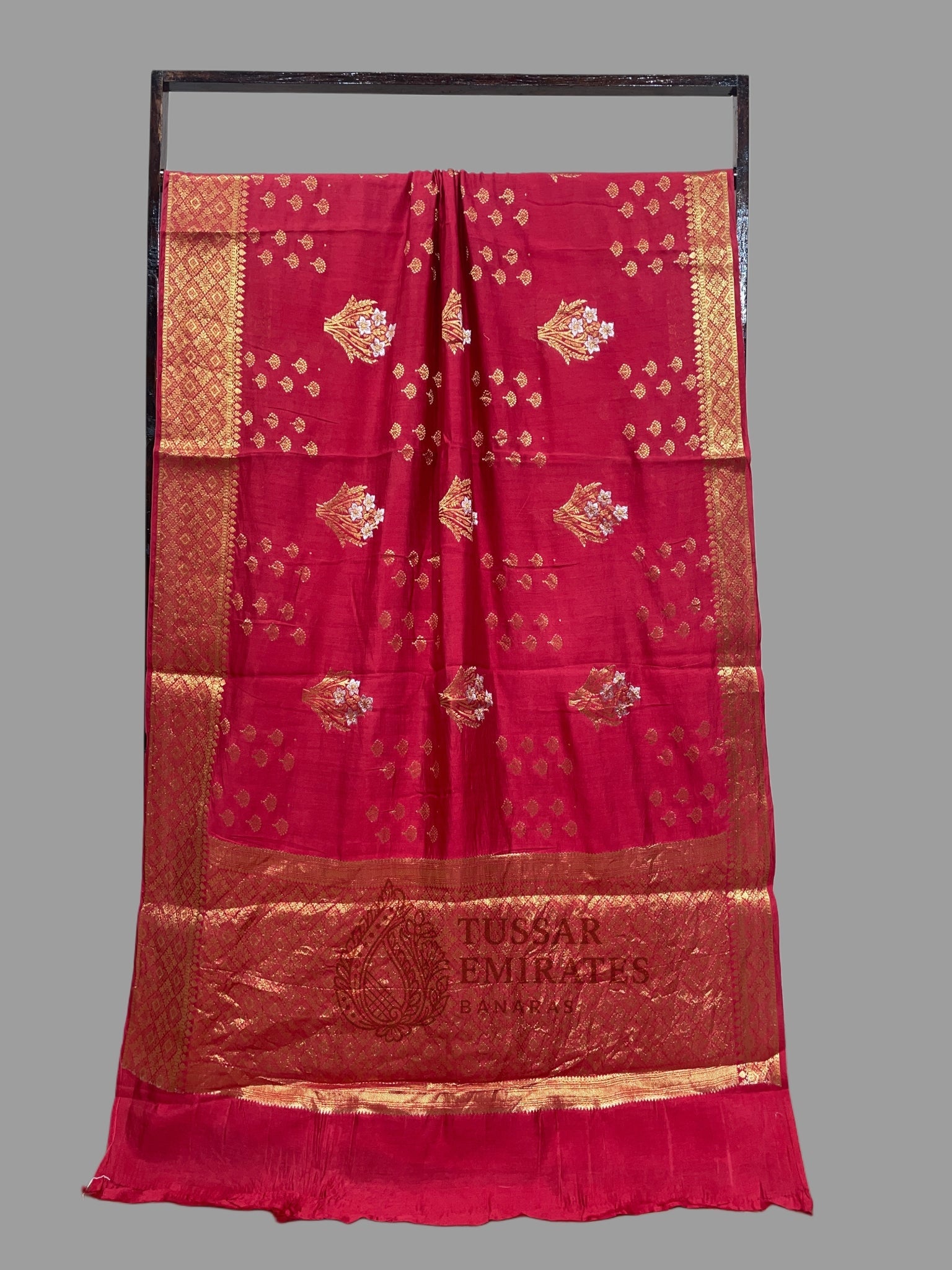 Pure Chiniya Silk Banarasi Saree - Tussar Emirates