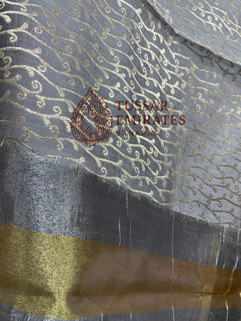 Pure Chiniya Silk Banarasi Saree - Tussar Emirates