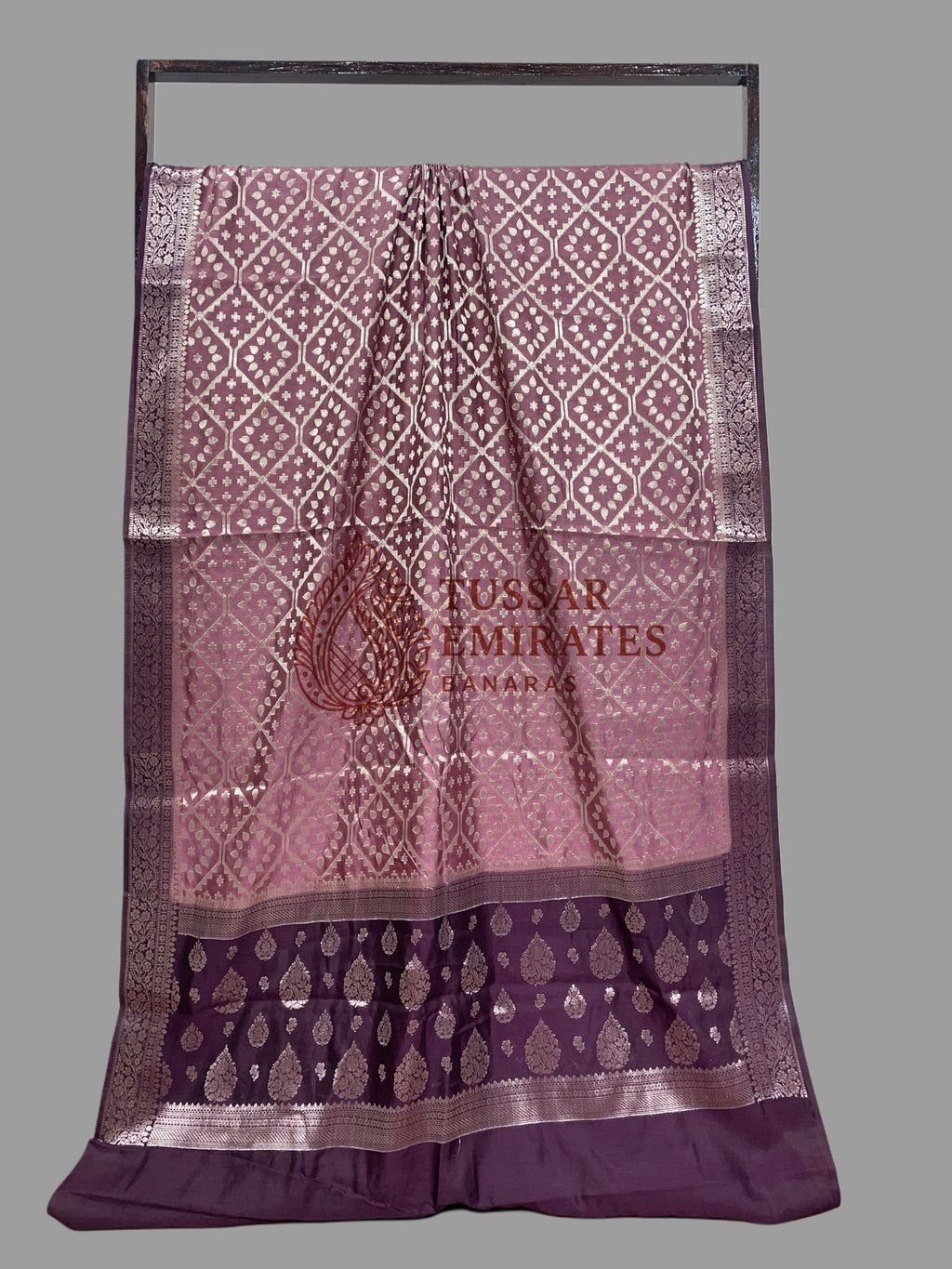 Pure Chiniya Silk Banarasi Saree - Tussar Emirates