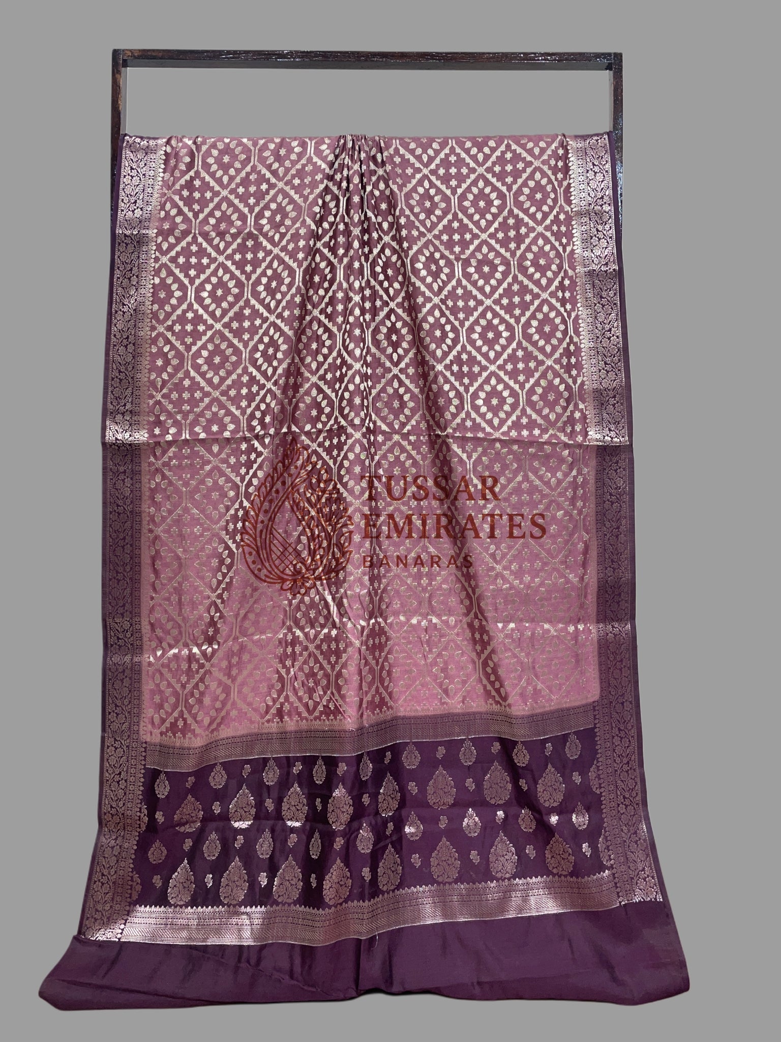 Pure Chiniya Silk Banarasi Saree - Tussar Emirates