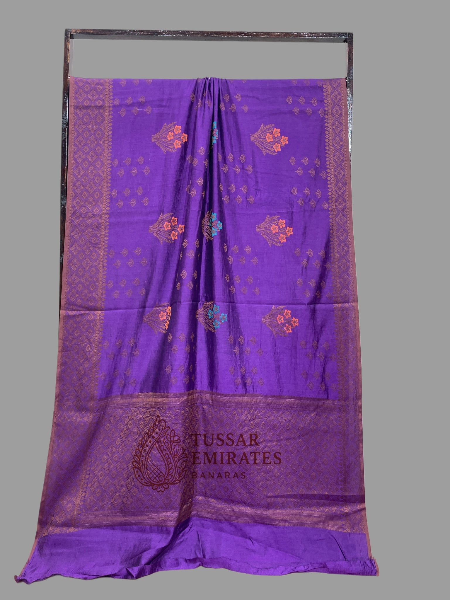 Pure Chiniya Silk Banarasi Saree - Tussar Emirates