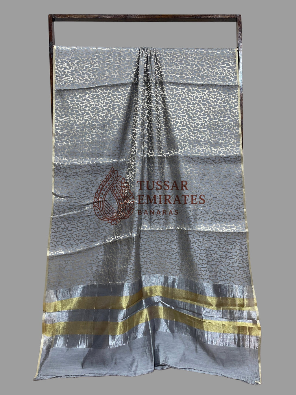 Pure Chiniya Silk Banarasi Saree - Tussar Emirates