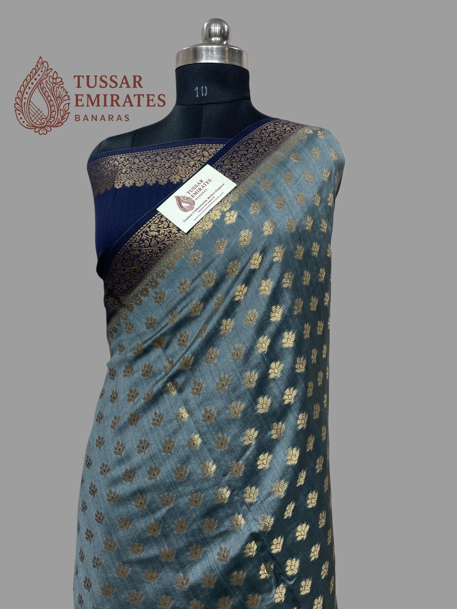 Pure Chiniya Silk Banarasi Saree - Tussar Emirates