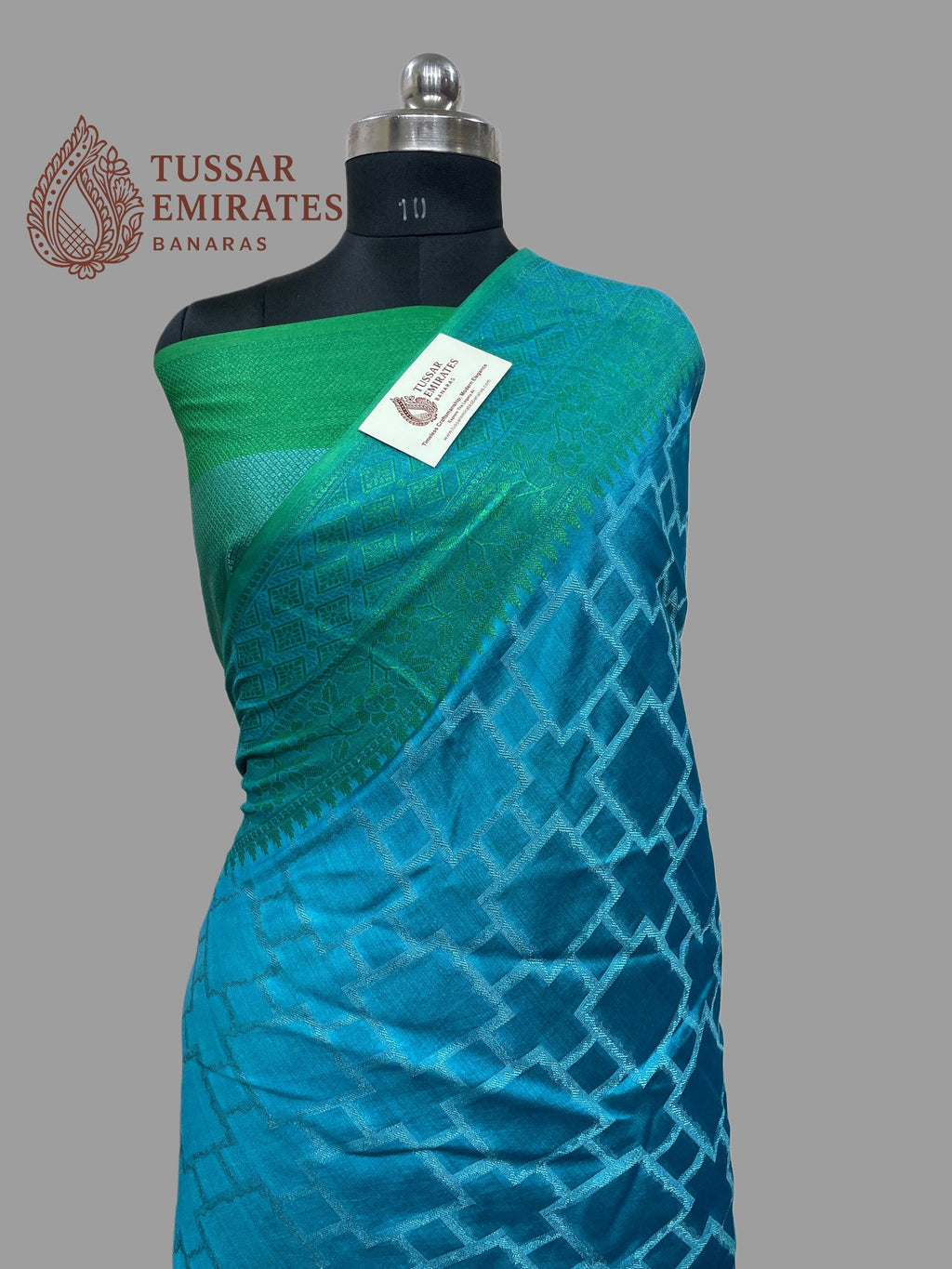 Pure Chiniya Silk Banarasi Saree - Tussar Emirates
