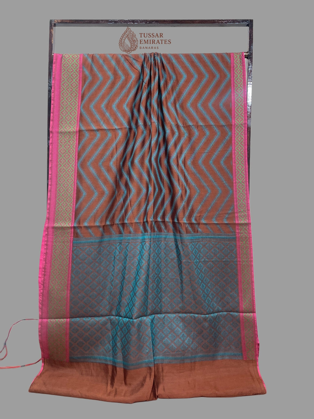 Pure Chiniya Silk Banarasi Saree - Tussar Emirates