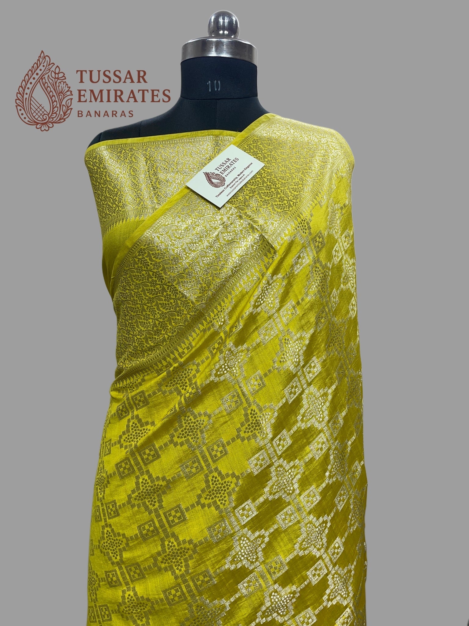 Pure Chiniya Silk Banarasi Saree - Tussar Emirates