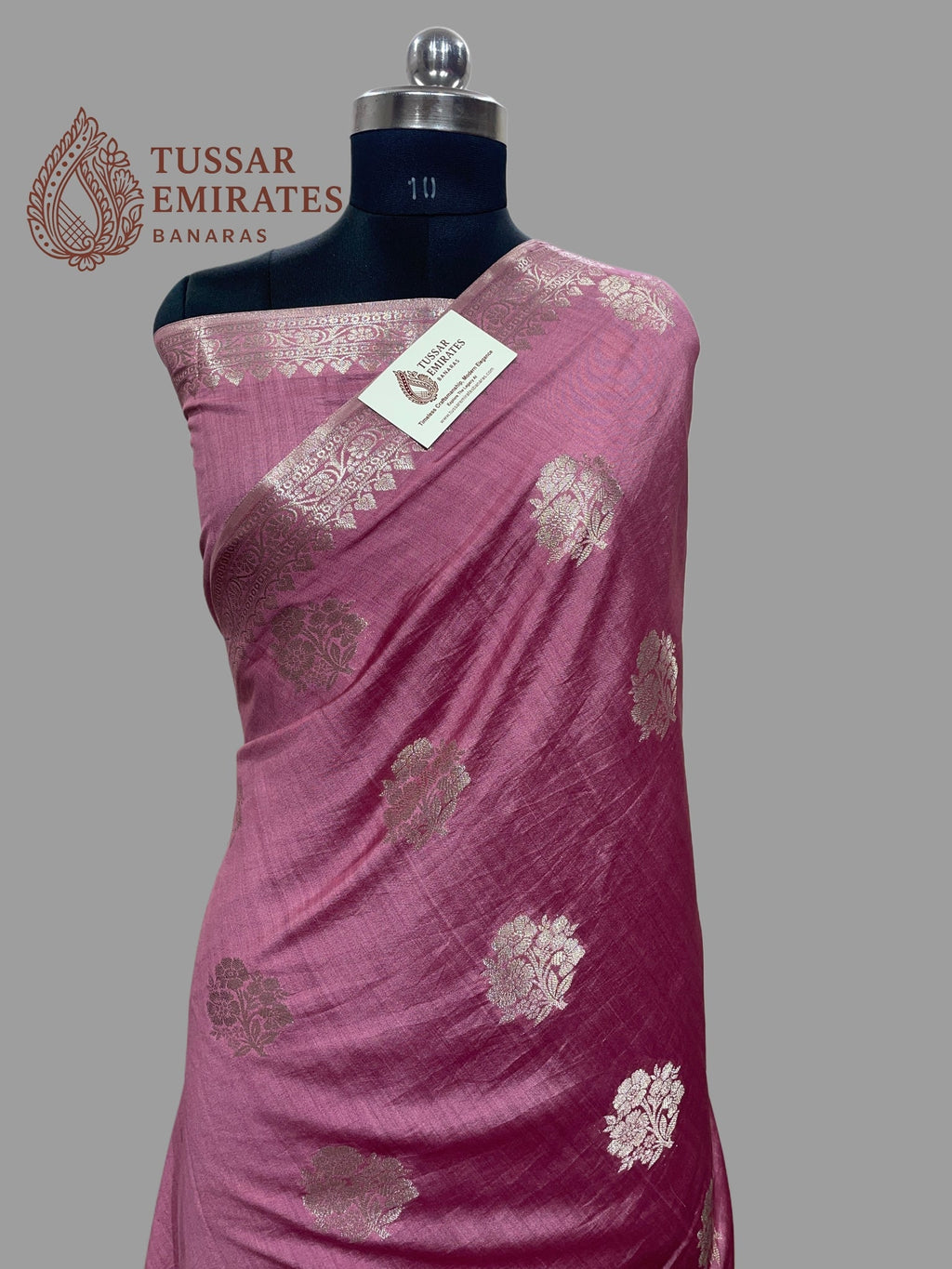Pure Chiniya Silk Banarasi Saree - Tussar Emirates