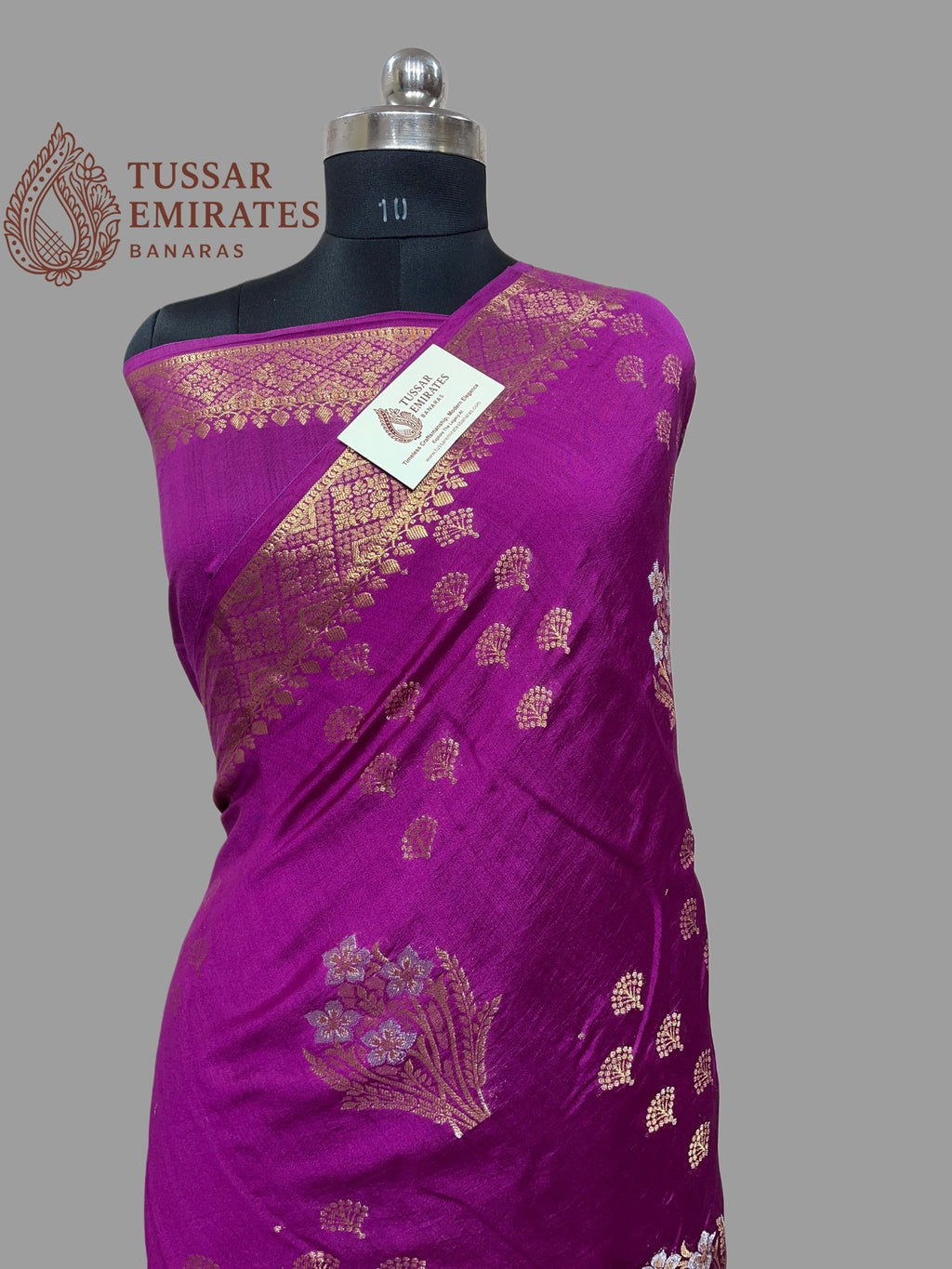 Pure Chiniya Silk Banarasi Saree - Tussar Emirates