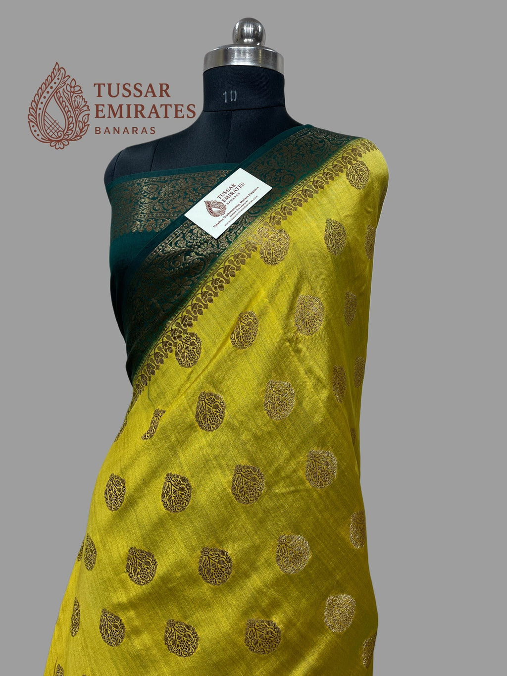 Pure Chiniya Silk Banarasi Saree - Tussar Emirates