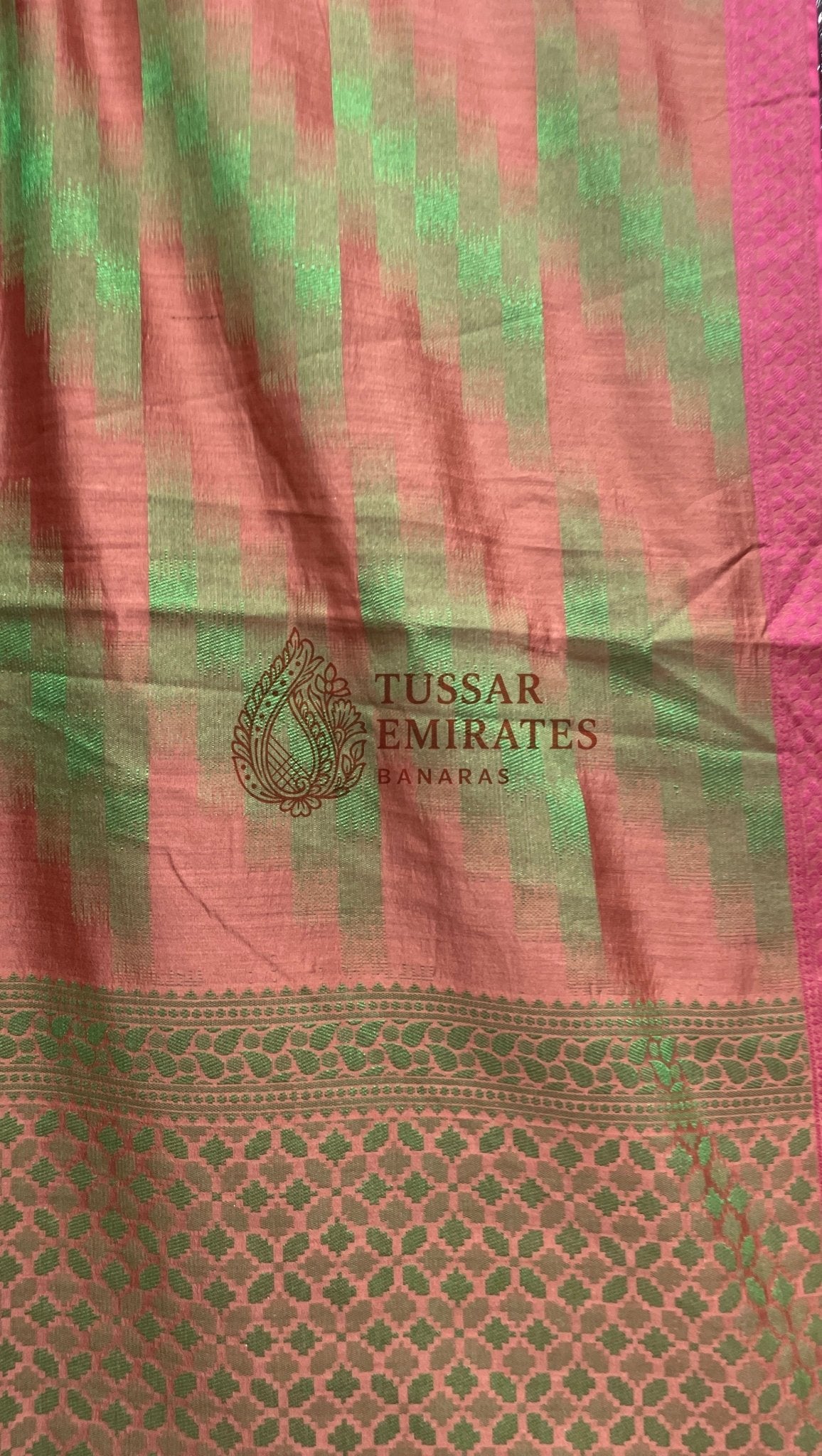 Pure Chiniya Silk Banarasi Saree - Tussar Emirates
