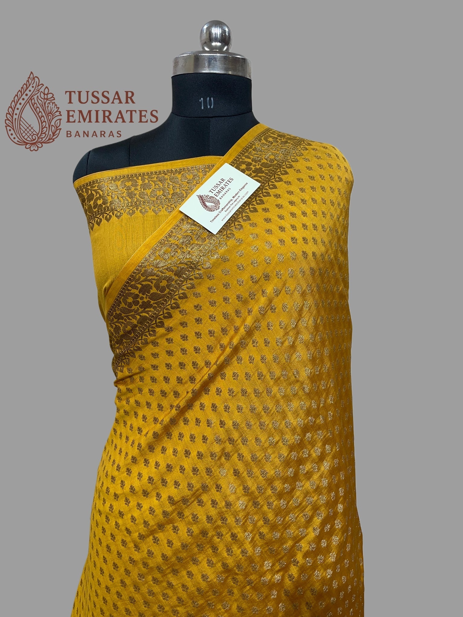 Pure Chiniya Silk Banarasi Saree - Tussar Emirates