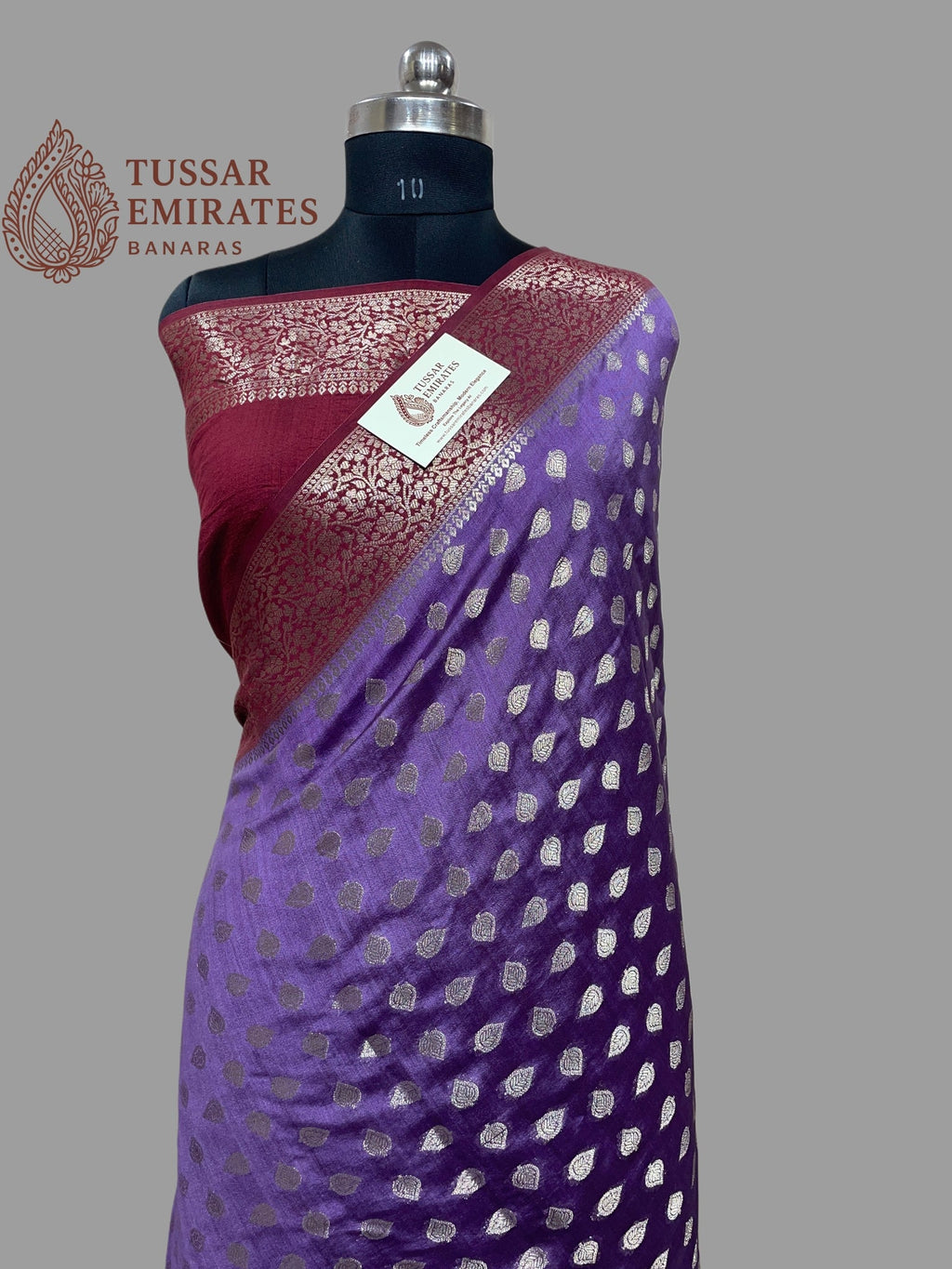 Pure Chiniya Silk Banarasi Saree - Tussar Emirates