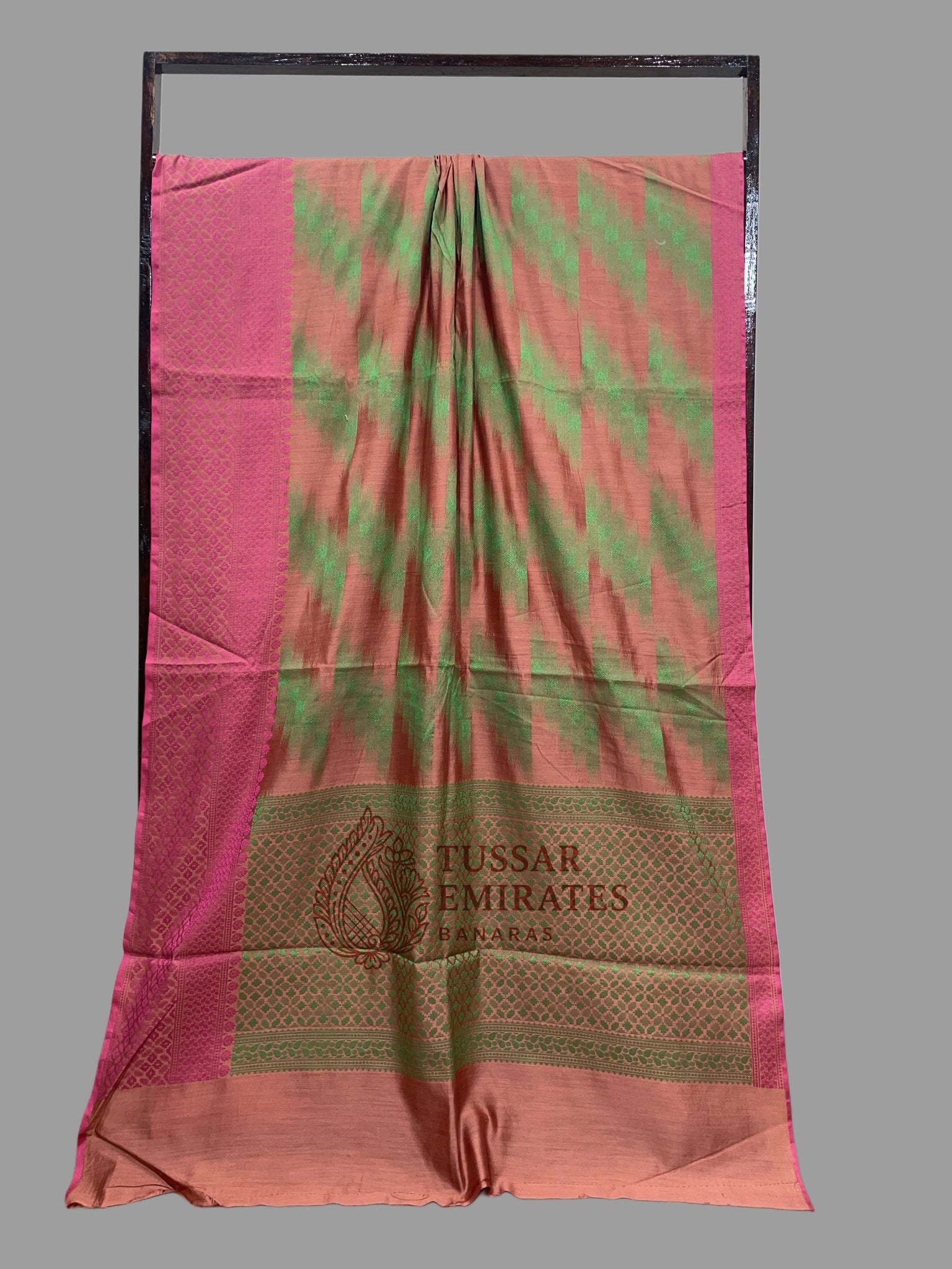 Pure Chiniya Silk Banarasi Saree - Tussar Emirates