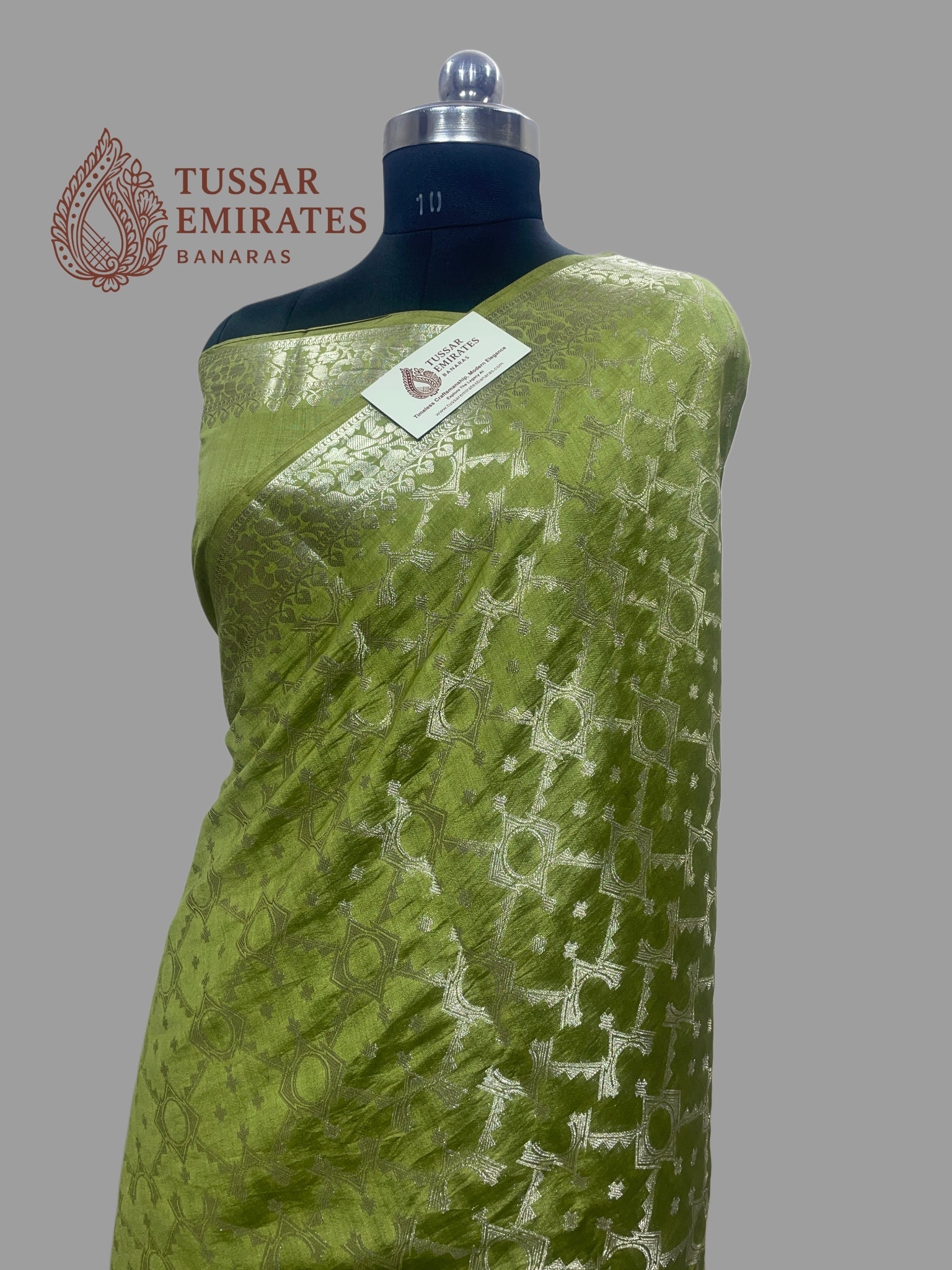 Pure Chiniya Silk Banarasi Saree - Tussar Emirates