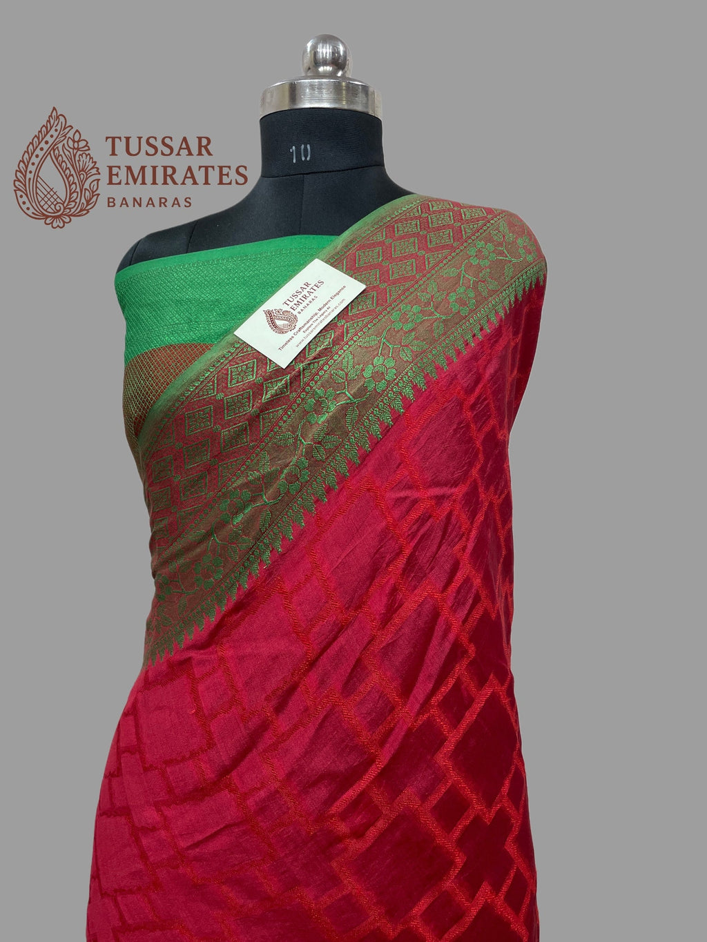 Pure Chiniya Silk Banarasi Saree - Tussar Emirates