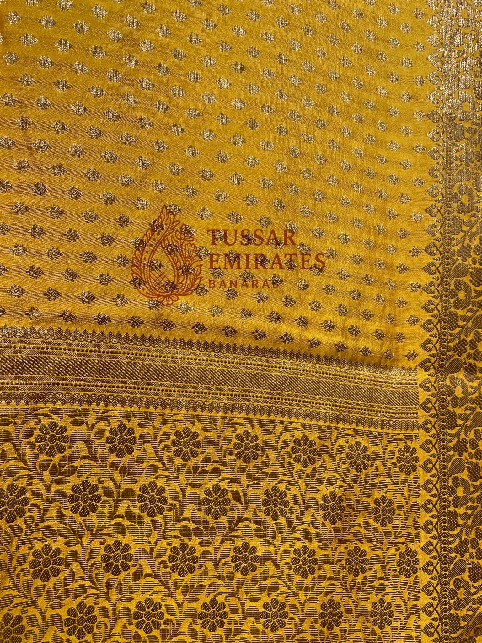Pure Chiniya Silk Banarasi Saree - Tussar Emirates