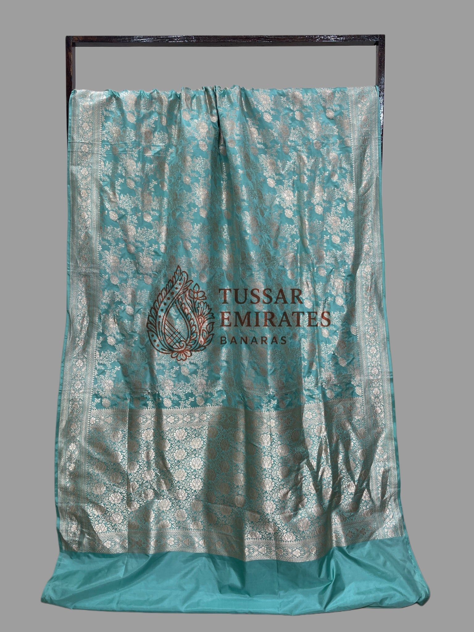Pure Katan Silk Handloom Banarasi Saree - With Meenakari - Tussar Emirates