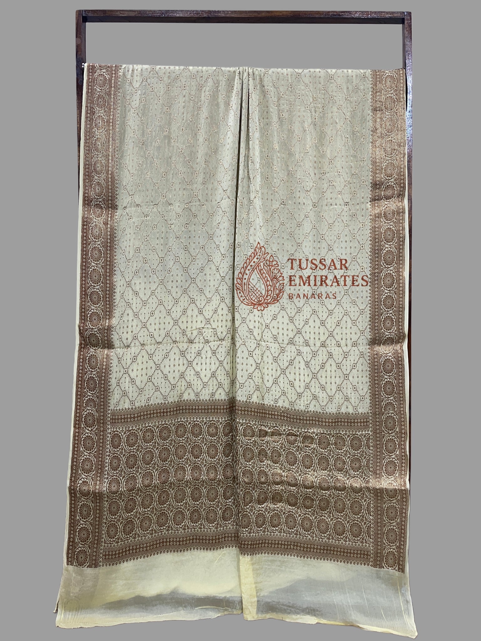 Pure Khaddi Chiffon Banarasi Saree - Tussar Emirates