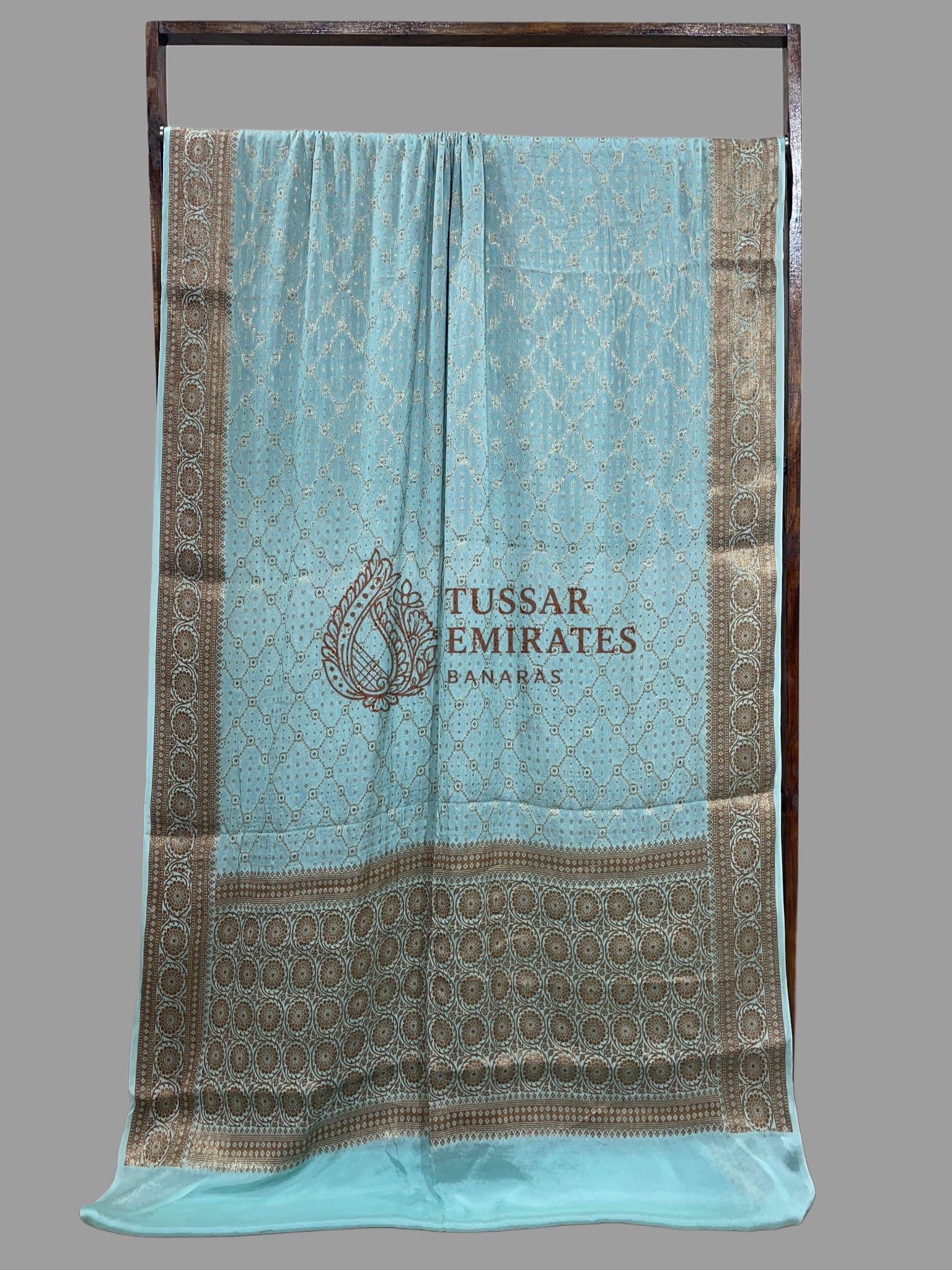 Pure Khaddi Chiffon Banarasi Saree - Tussar Emirates