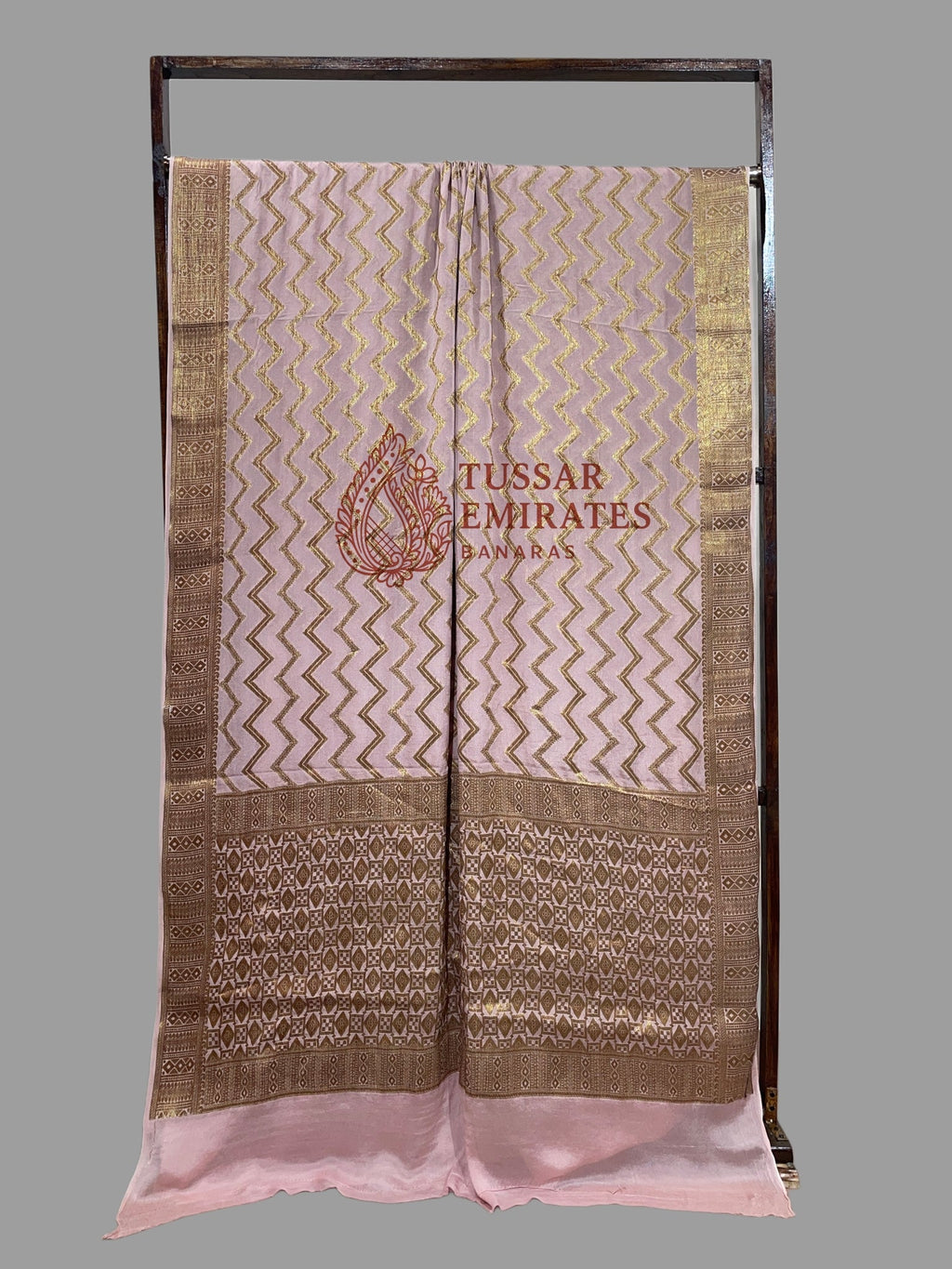 Pure Khaddi Chiffon Banarasi Saree - Tussar Emirates