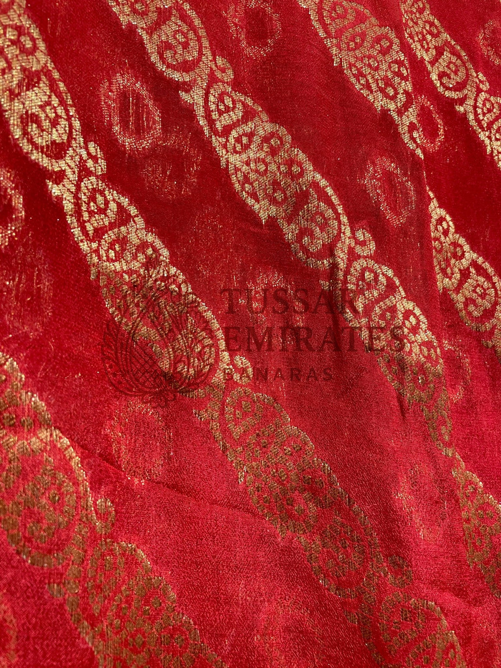 Pure Khaddi Chiffon Banarasi Saree - Tussar Emirates