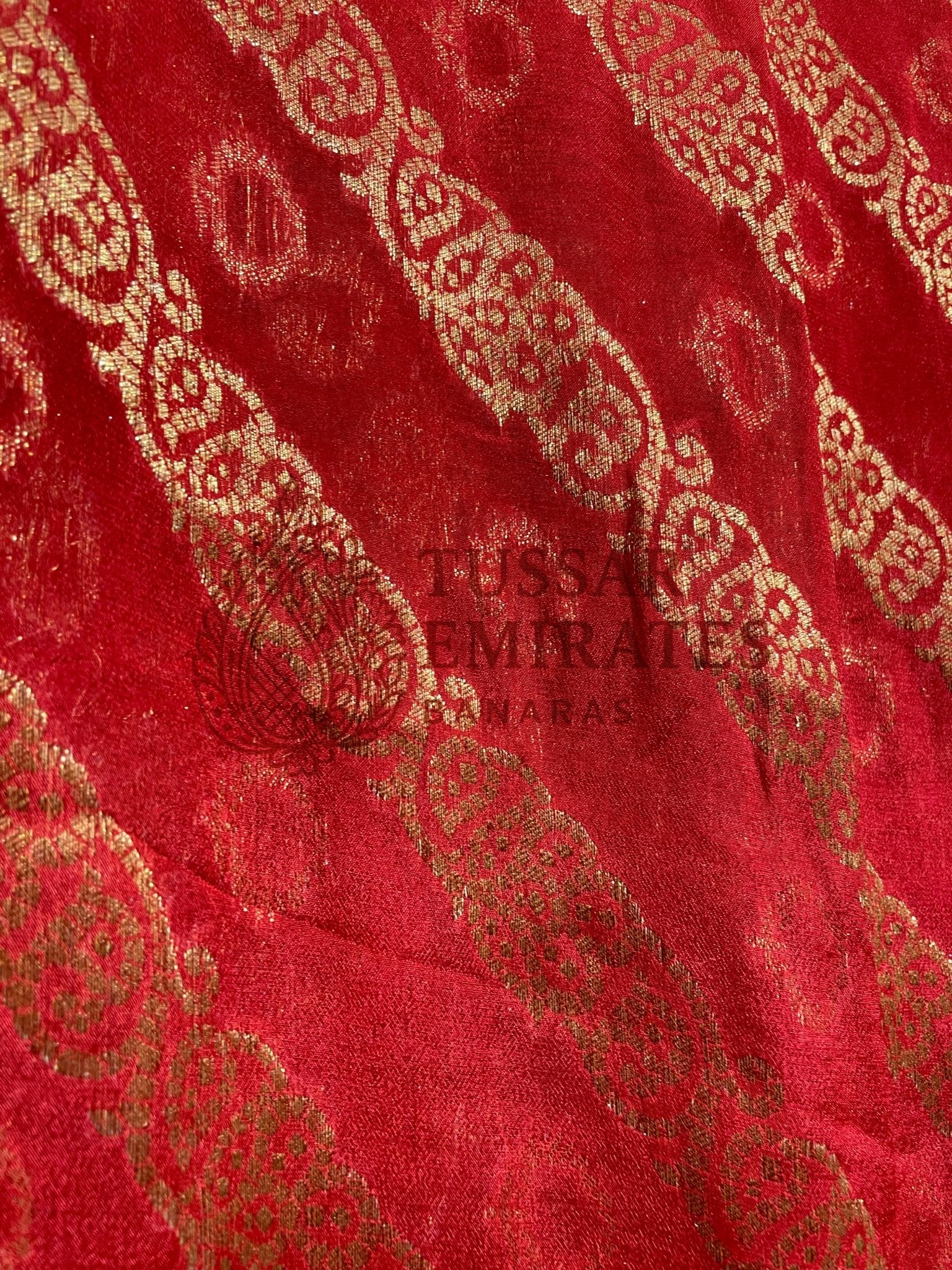 Pure Khaddi Chiffon Banarasi Saree - Tussar Emirates