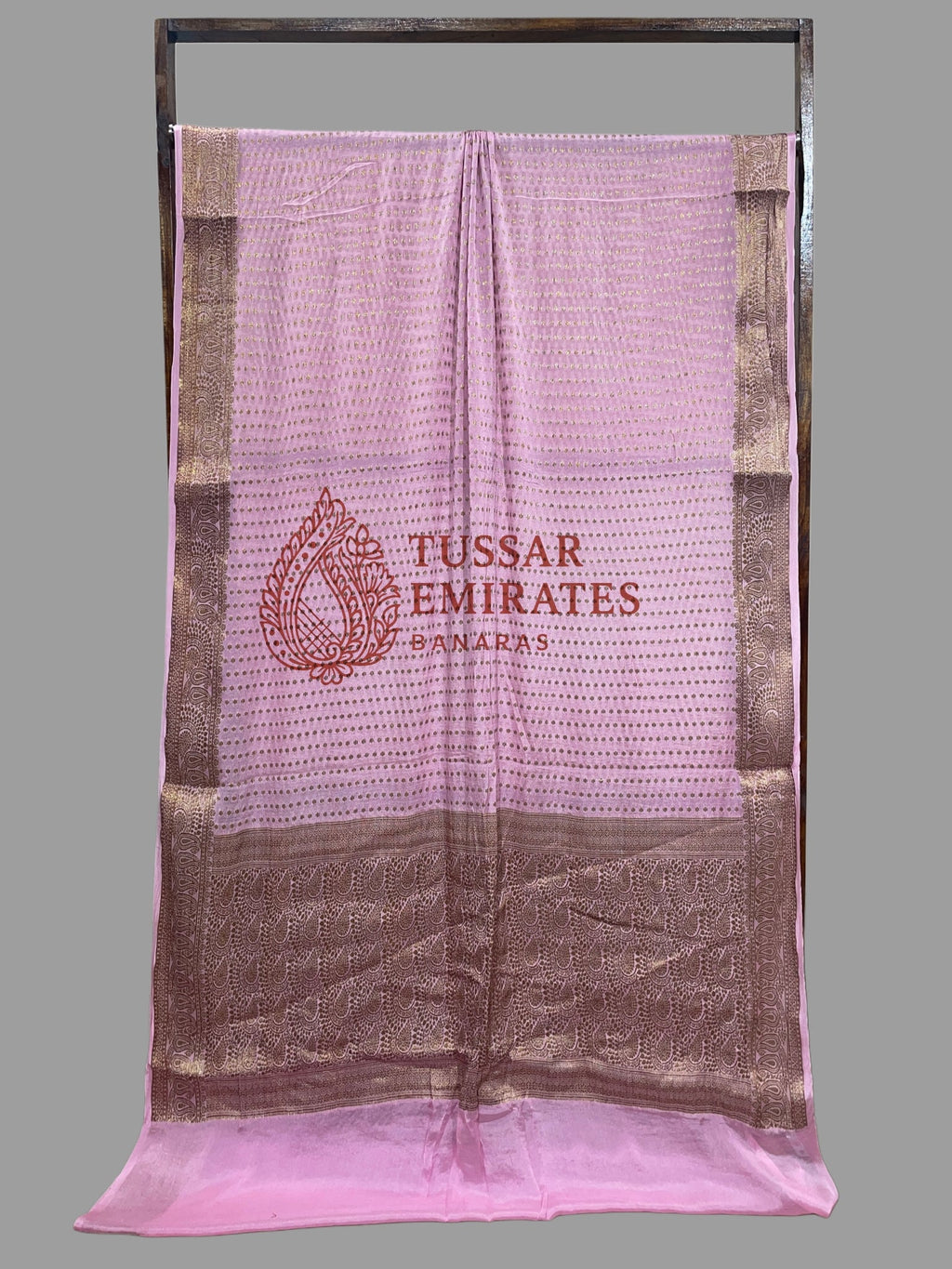 Pure Khaddi Chiffon Banarasi Saree - Tussar Emirates