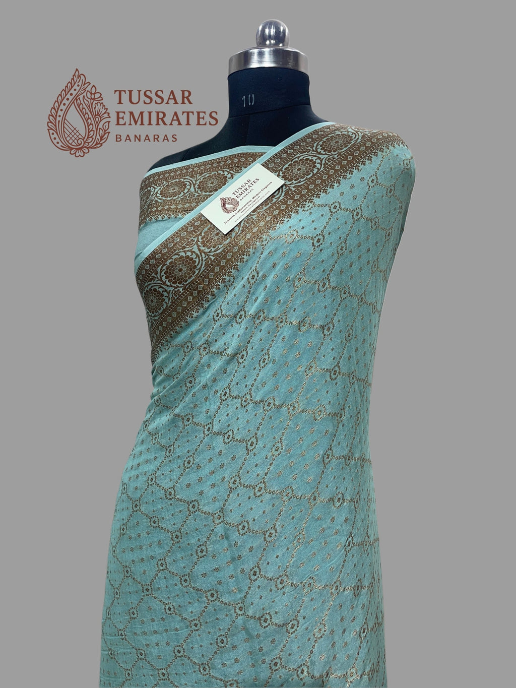 Pure Khaddi Chiffon Banarasi Saree - Tussar Emirates