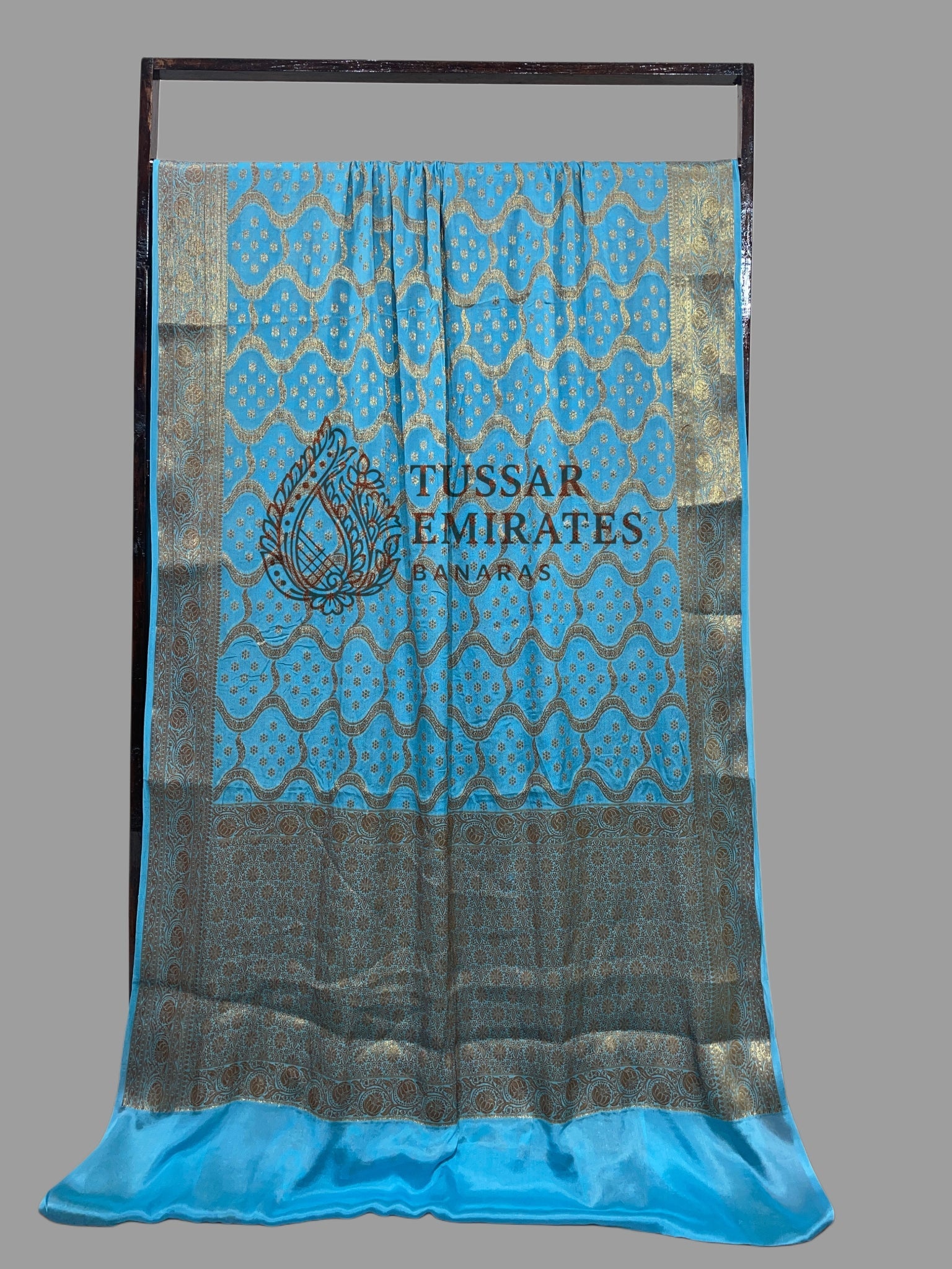 Pure Khaddi Chiffon Banarasi Saree - Tussar Emirates