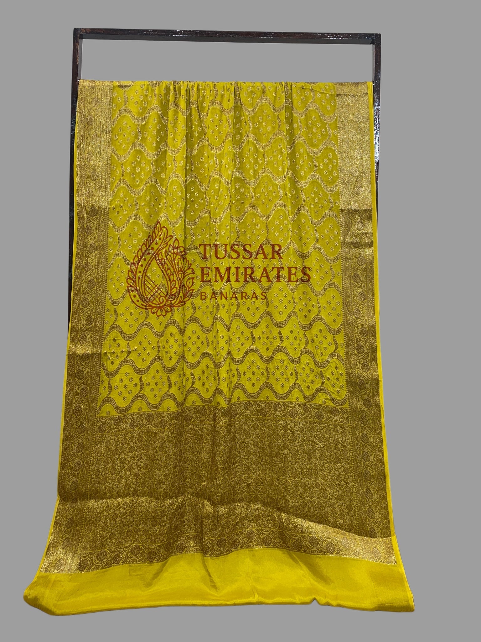 Pure Khaddi Chiffon Banarasi Saree - Tussar Emirates