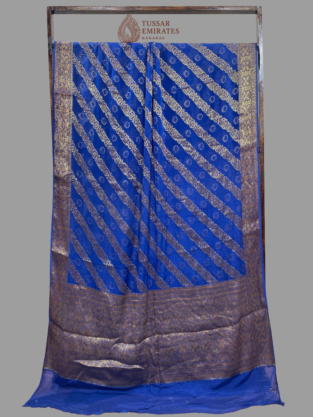 Pure Khaddi Chiffon Banarasi Saree - Tussar Emirates