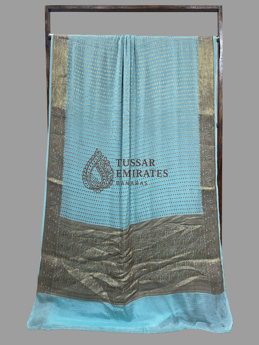 Pure Khaddi Chiffon Banarasi Saree - Tussar Emirates