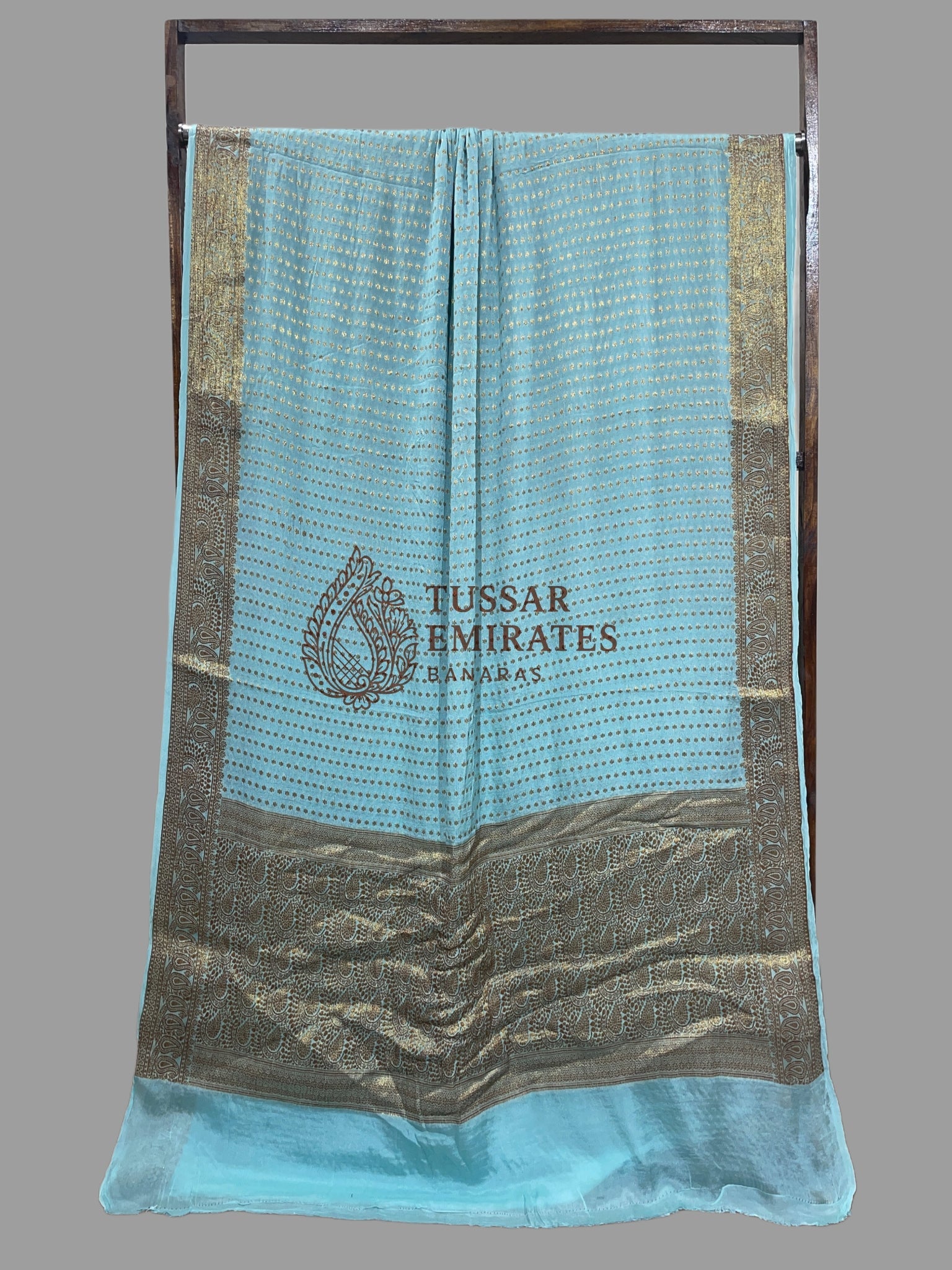 Pure Khaddi Chiffon Banarasi Saree - Tussar Emirates
