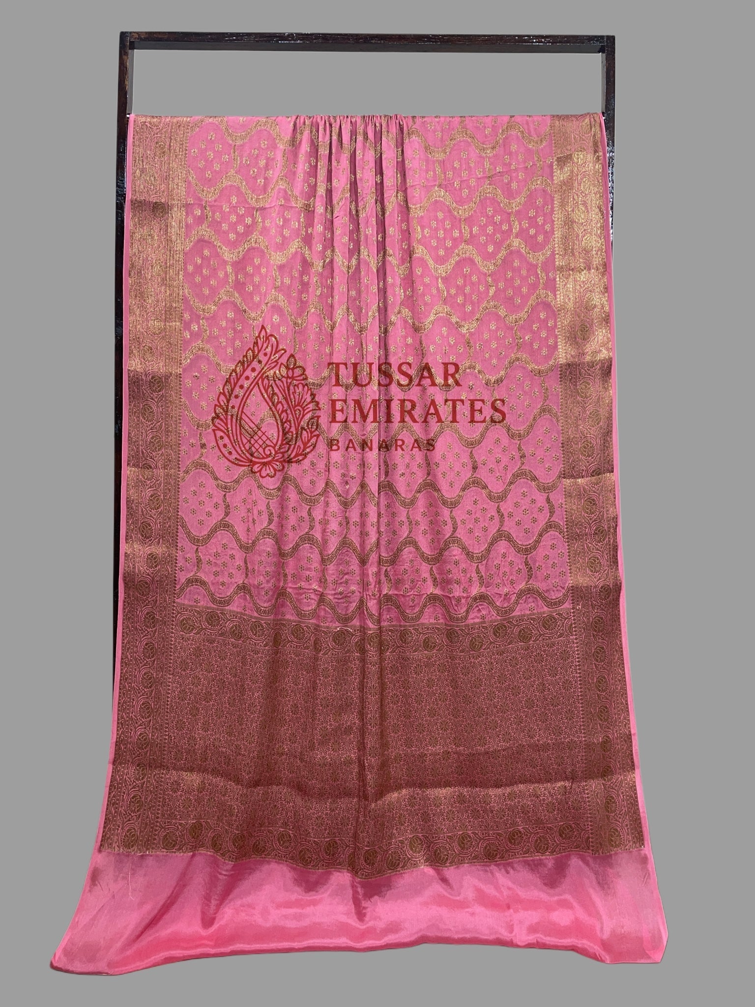 Pure Khaddi Chiffon Banarasi Saree - Tussar Emirates