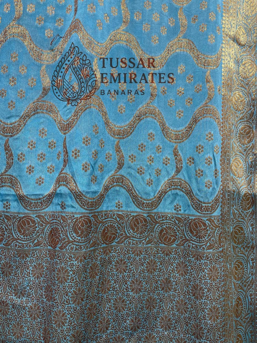 Pure Khaddi Chiffon Banarasi Saree - Tussar Emirates