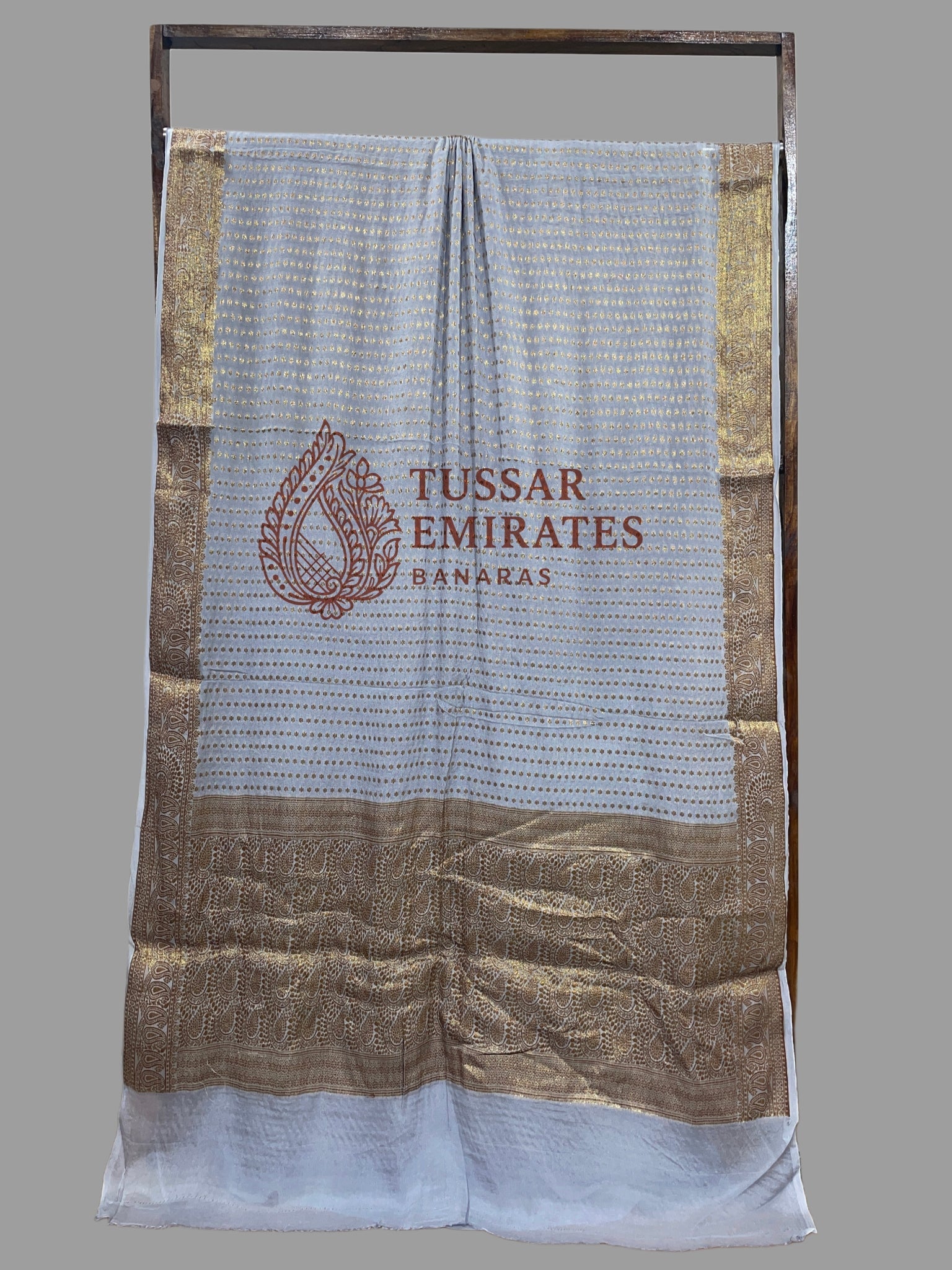Pure Khaddi Chiffon Banarasi Saree - Tussar Emirates