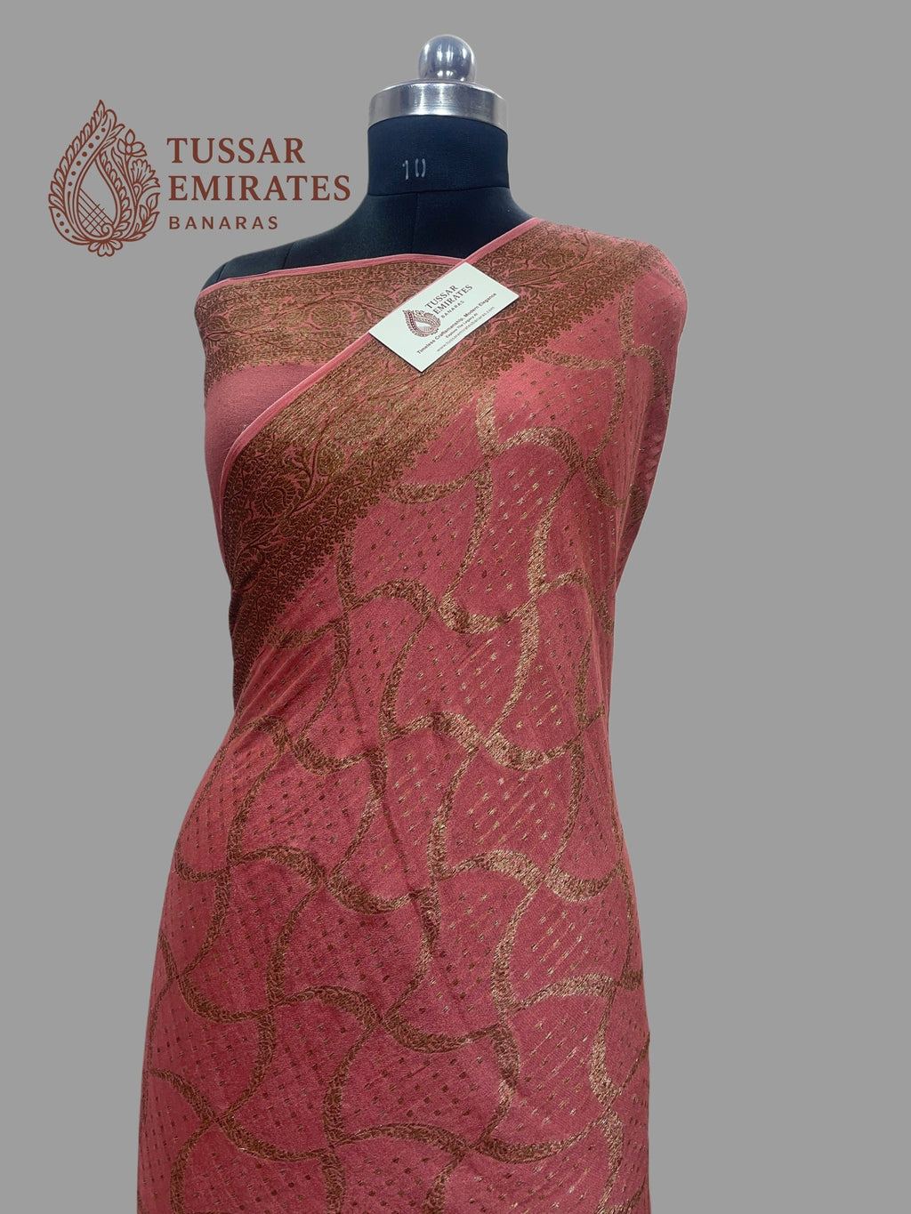 Pure Khaddi Chiffon Banarasi Saree - Tussar Emirates