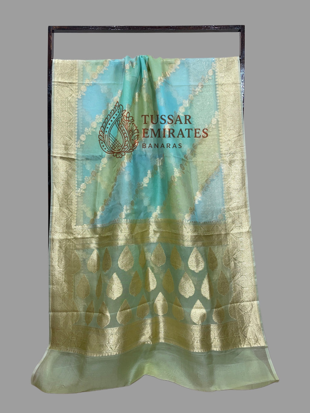 Pure Kora Silk Handloom Banarasi Saree - Tussar Emirates