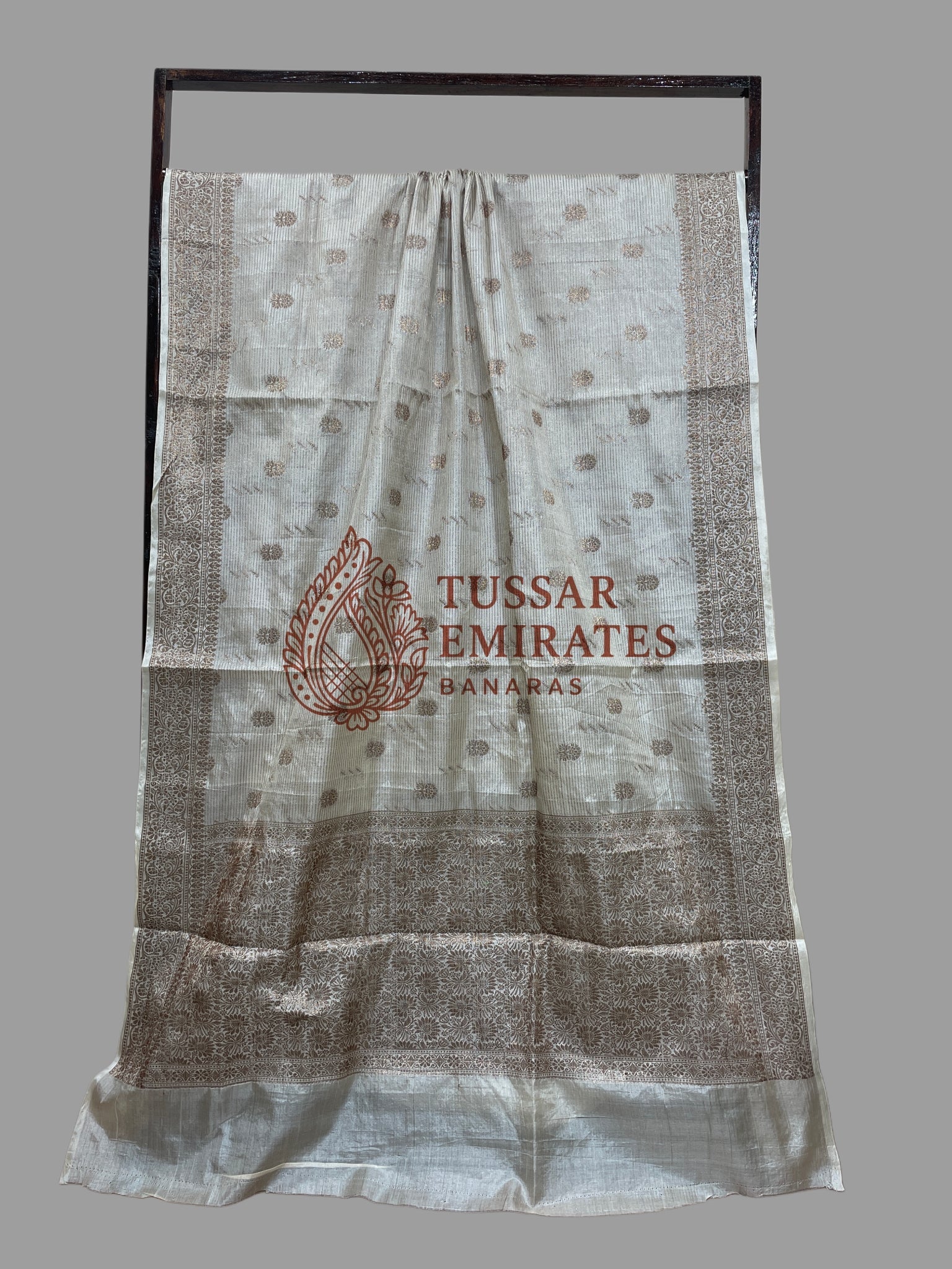 Pure Tussar Silk Banarasi Saree - Tussar Emirates