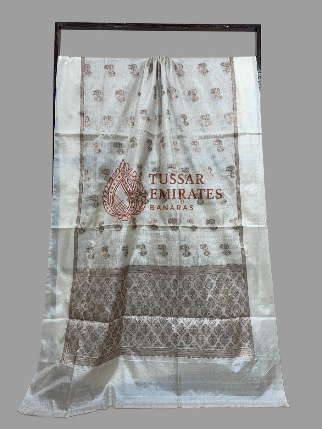 Pure Tussar Silk Banarasi Saree - Tussar Emirates