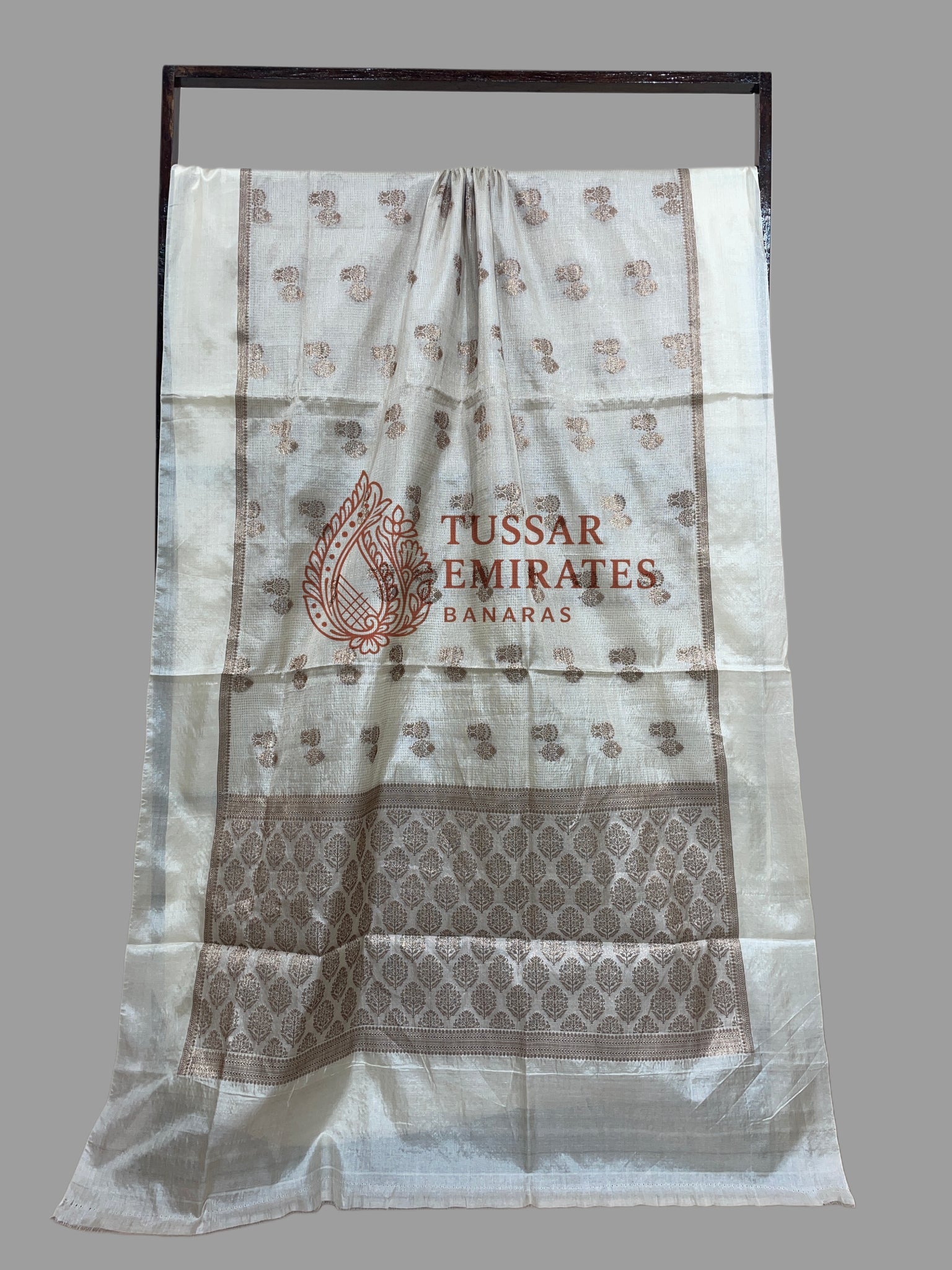 Pure Tussar Silk Banarasi Saree - Tussar Emirates