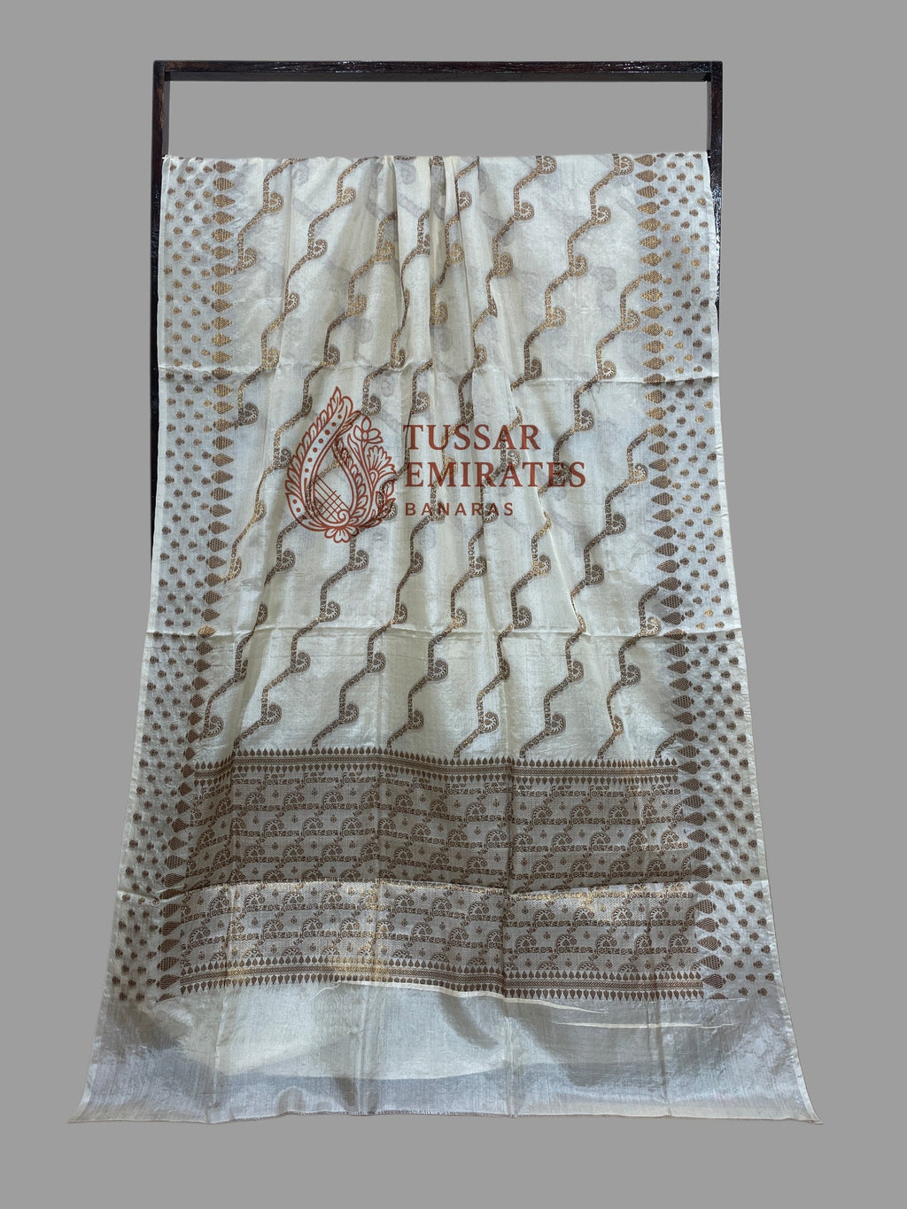 Pure Tussar Silk Banarasi Saree - Tussar Emirates
