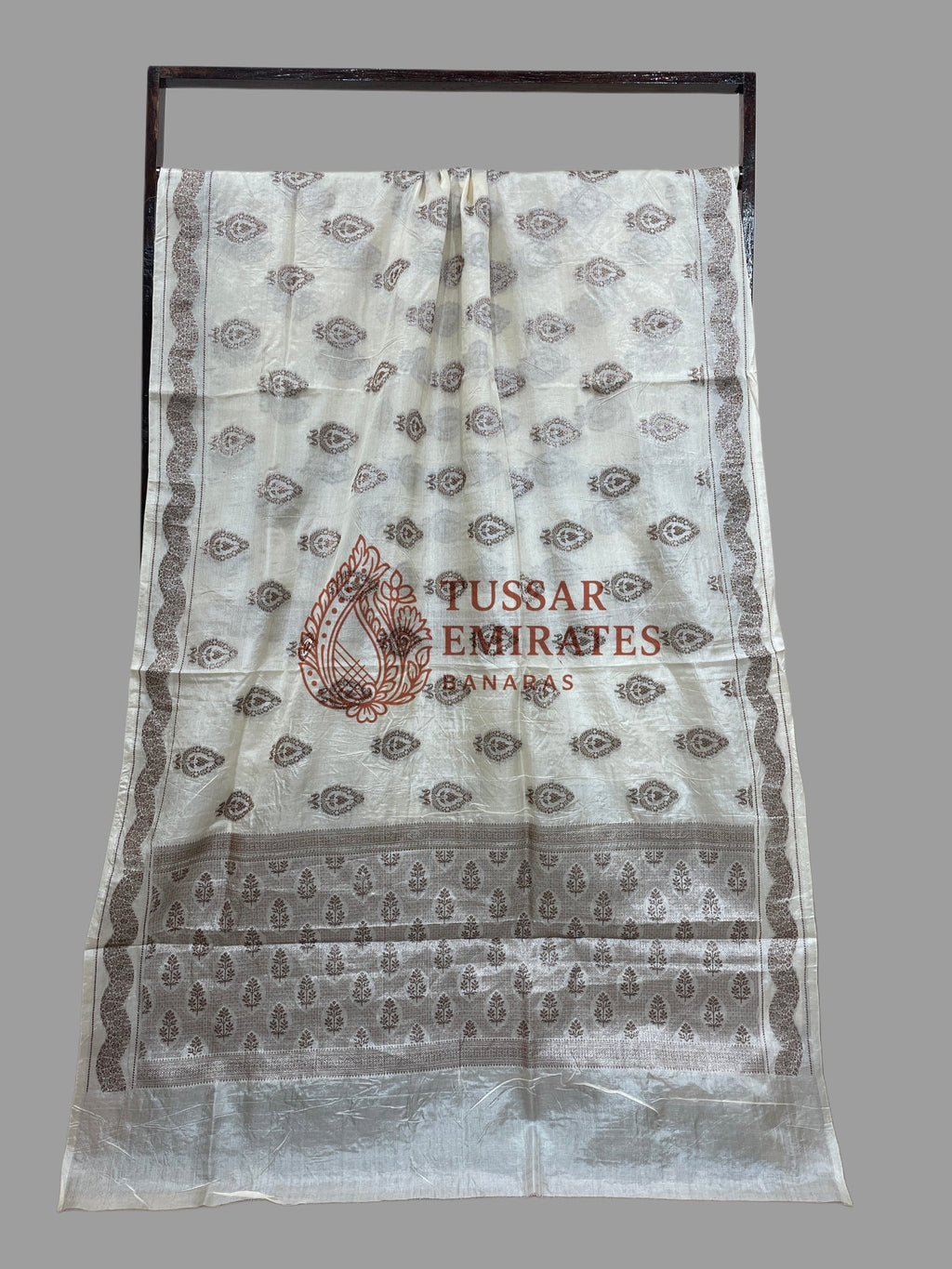 Pure Tussar Silk Banarasi Saree - Tussar Emirates